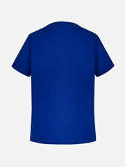 Inaura CST141MS Tokyo Mens Scrub Top in Royal - back view