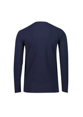 Biz Collection CT247LL Performance Womens Long Sleeve Tee in Midnight Navy - back view
