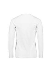 Biz Collection CT247LL Performance Womens Long Sleeve Tee in White - back view