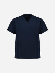Inaura CU544US Pulse Unisex V-Neck Scrub Top in Midnight Navy
