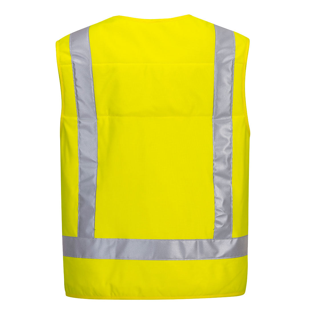 Portwest CV23 High Vis Cooling Vest in Yellow - back view