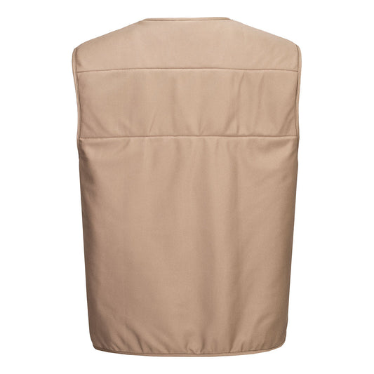 Portwest CV28 Cooling Vest in Khaki - back view
