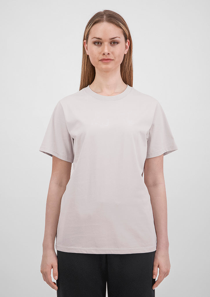 Everyday Womens Short Sleeve Tee - X2001W in Chalk - model