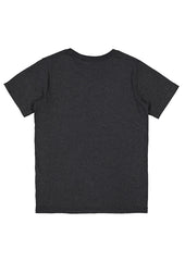 Basis Kids Short Sleeve Tee - X1001K in Charcoal Marle