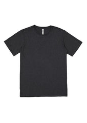 Basis Mens Short Sleeve Tee - X1001M in Charcoal Marle