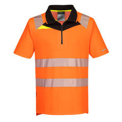 DX4 Hi-Vis Zip Polo Shirt S/S - DX412 - Portwest-0