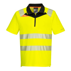 DX4 Hi-Vis Zip Polo Shirt S/S - DX412 - Portwest-1