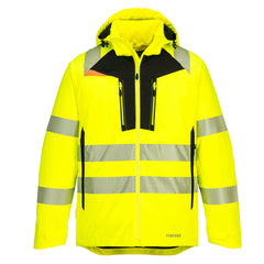 DX4 High Vis Winter Jacket - DX461 - Portwest - Yellow/Black