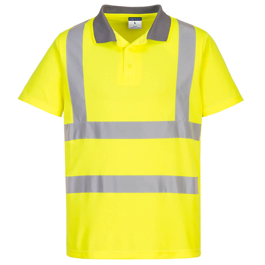 Eco Hi-Vis Polo Shirt S/S (6 Pack) - EC10 - Portwest-1
