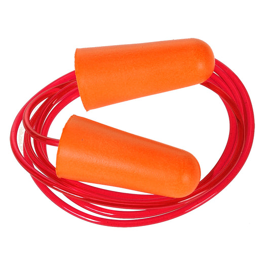 Corded PU Foam Ear Plugs (200 pairs) - EP08 - Portwest-0
