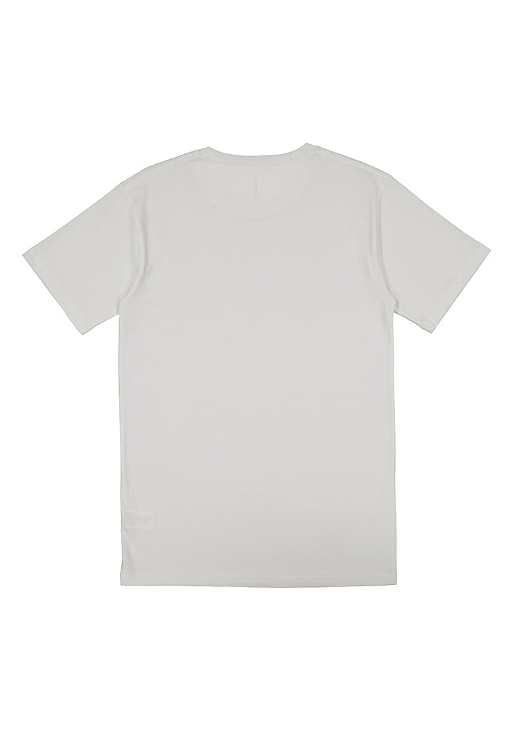 Basis Mens Short Sleeve Tee - X1001M in Ecru