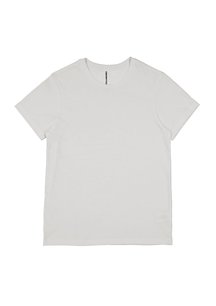 Basis Womens Short Sleeve Tee - X1001W in Ecru