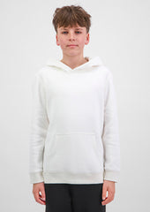 Basis Youth Hoodie - X1003Y in Ecru - model