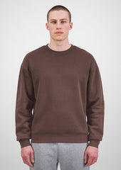 Everyday Mens Crew Sweatshirt - X2007M in Espresso - model