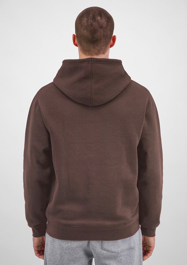 Everyday Mens Hoodie - X2003M in Espresso - model