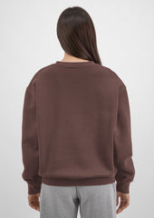 Everyday Womens Crew Sweatshirt - X2007W in Espresso - model