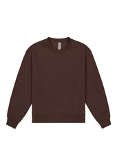 Everyday Womens Crew Sweatshirt - X2007W in Espresso