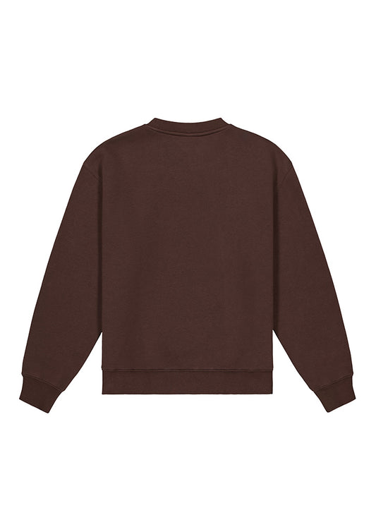 Everyday Womens Crew Sweatshirt - X2007W in Espresso