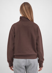 Everyday Womens 1/4 Zip - X2006W in Espresso - model
