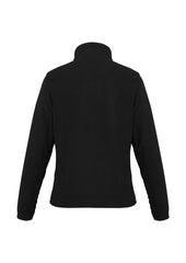 Biz Collection F10520 Trinity Womens Fleece in Black - back view
