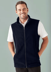 Mens Plain Vest - F233MN - biz-collection-0