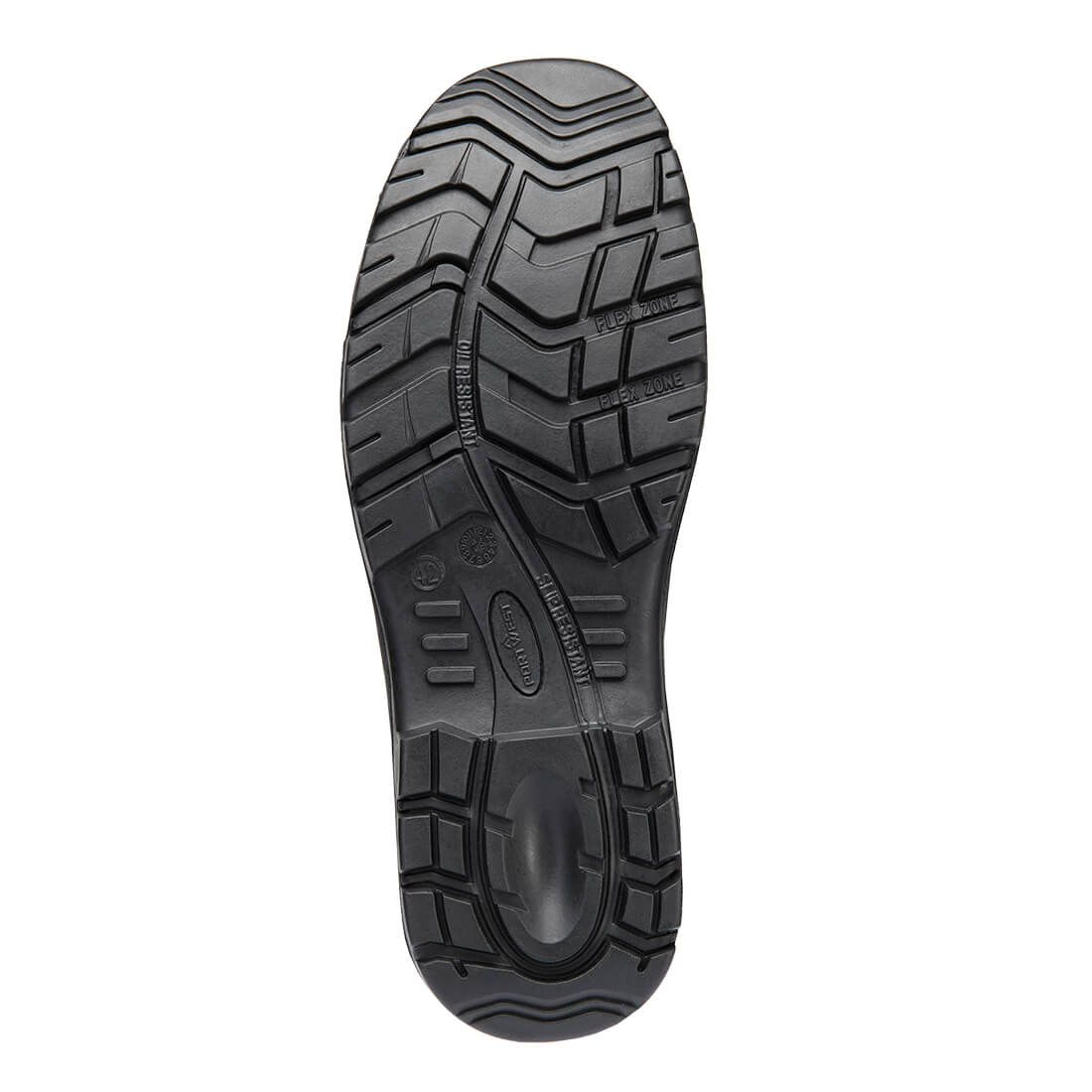Portwest FD10 Clyde Safety Boot S3 HRO CI HI in Black - back view