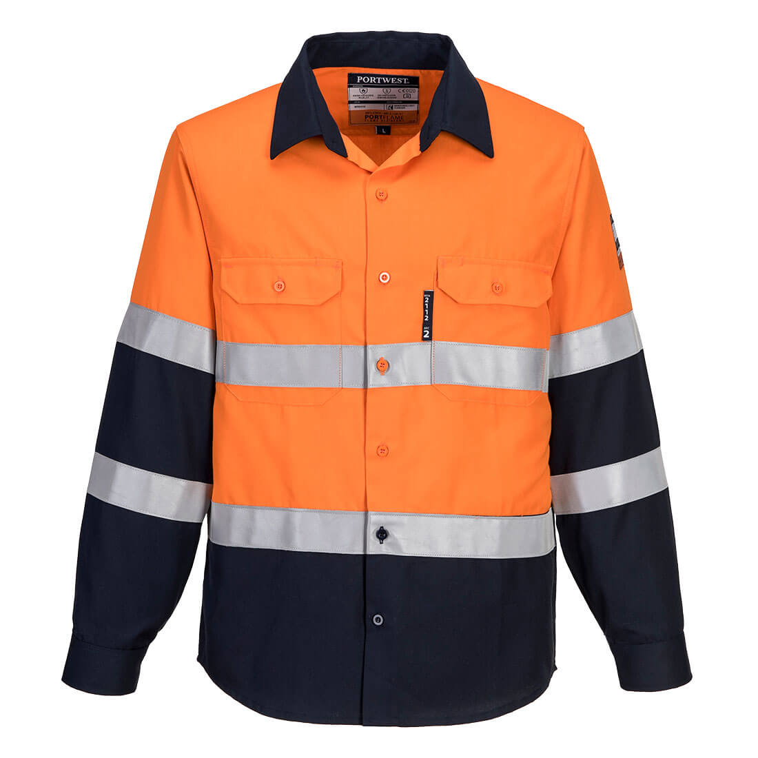 Portflame FR Class D/N Shirt - FR04 - Portwest-0