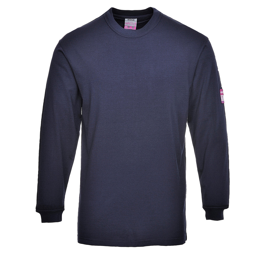 Modaflame Knit Anti-Static FR Long Sleeve T-Shirt - FR11 - Portwest-0