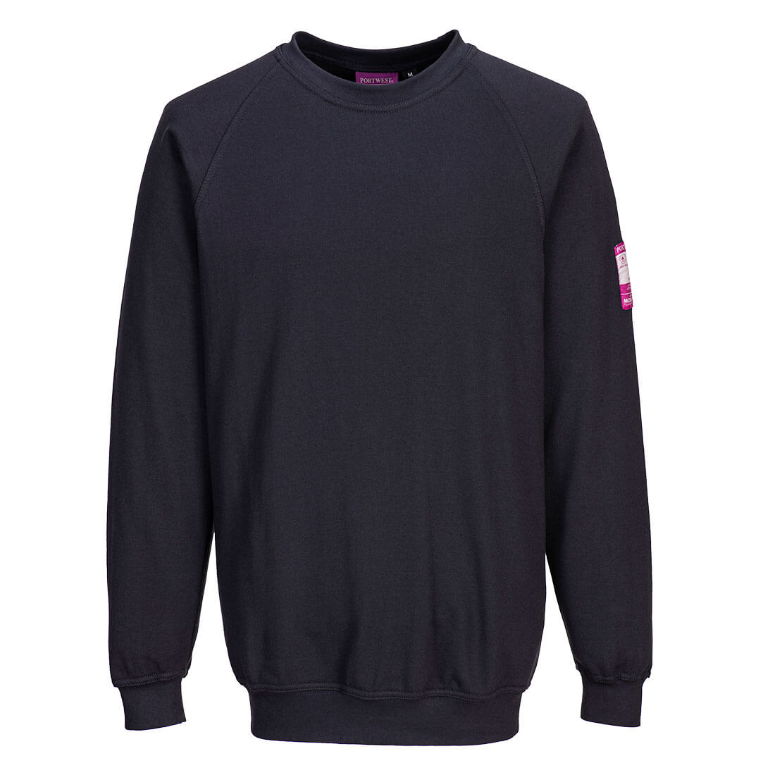 Modaflame Knit Anti-Static FR Long Sleeve Sweatshirt - FR12 - Portwest-0