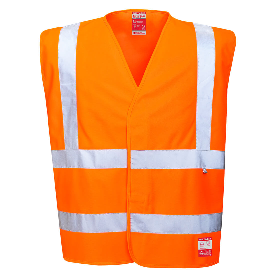 Bizflame Hi-Vis Anti-Static FR Vest - FR71 - Portwest-0