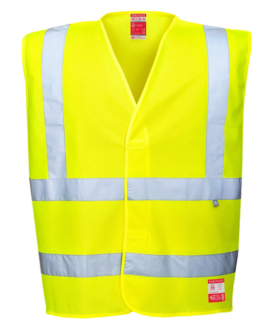 Bizflame Hi-Vis Anti-Static FR Vest - FR71 - Portwest-1