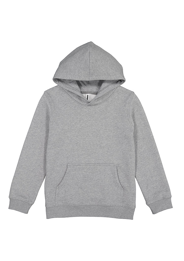 Basis Kids Hoodie - X1003K in Grey Marle