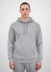 Basis Mens Hoodie - X1003M in Grey Marle - model