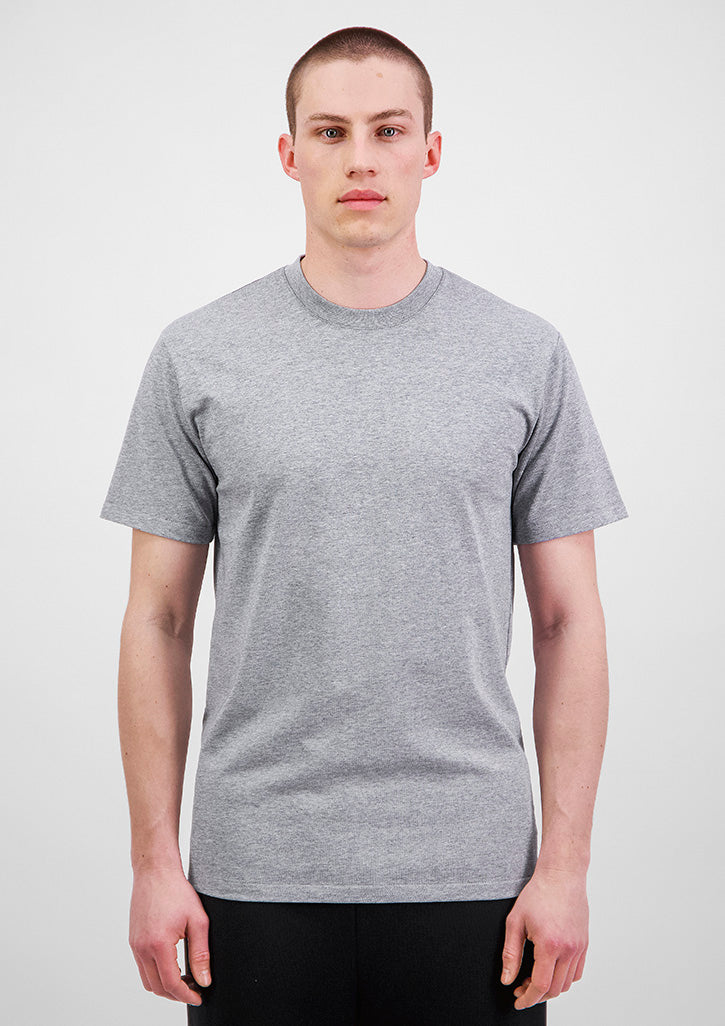 Everyday Mens Short Sleeve Tee - X2001M in Grey Marle - model