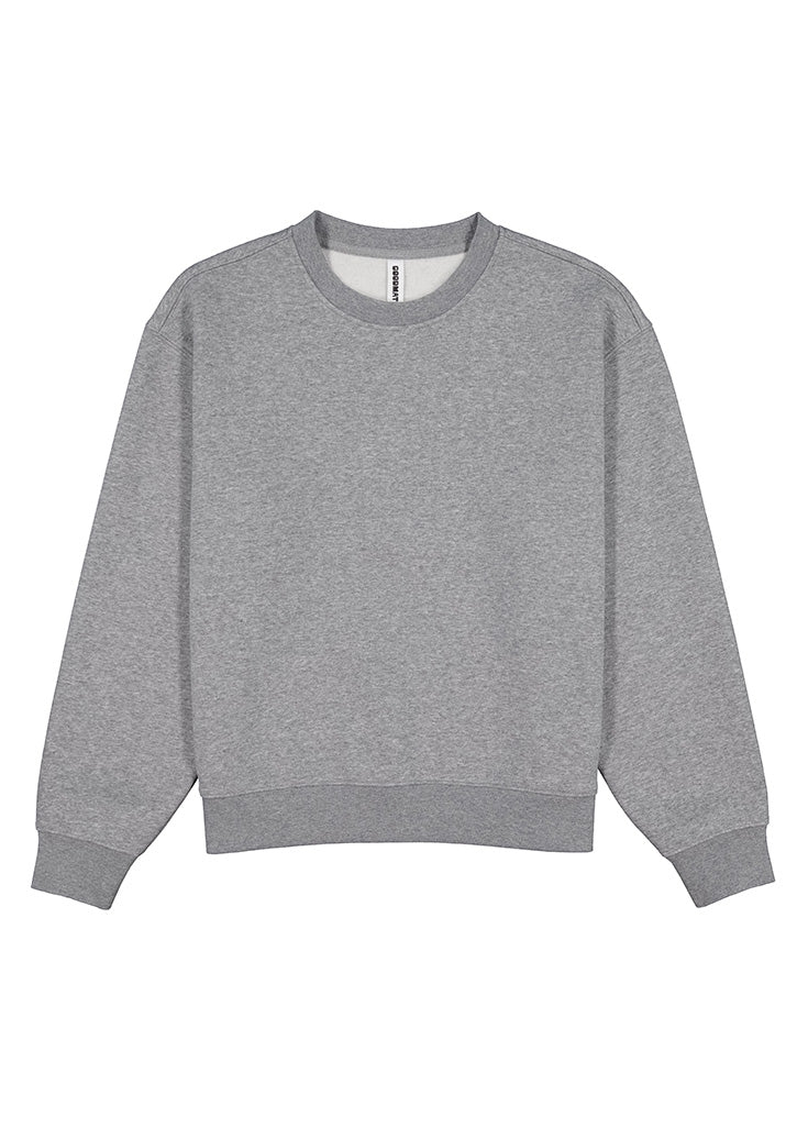 Everyday Womens Crew Sweatshirt - X2007W in Grey Marle