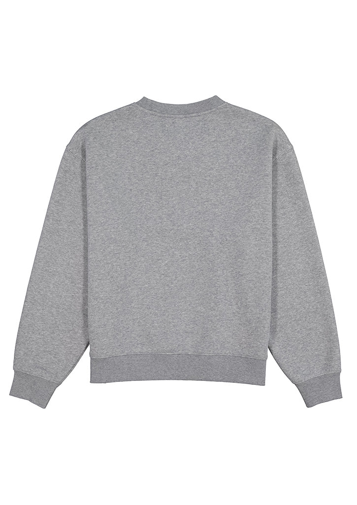 Everyday Womens Crew Sweatshirt - X2007W in Grey Marle