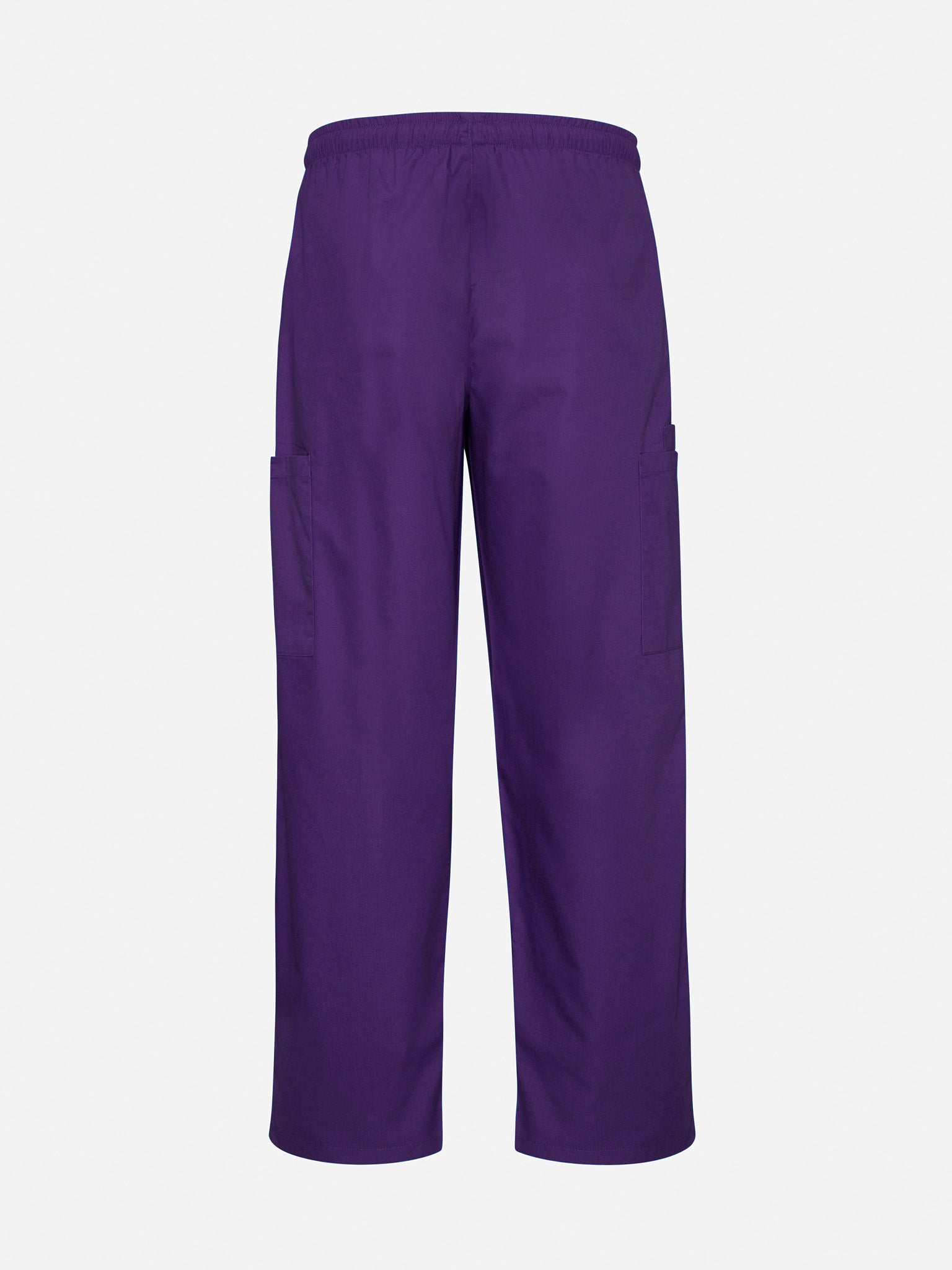 Inaura H10610 Classic Unisex Scrub Pant in Purple - back view