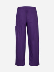 Inaura H10610 Classic Unisex Scrub Pant in Purple - back view