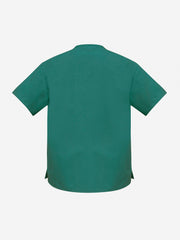 Inaura H10612 Classic Unisex Scrub Top in Hunter Green - back view