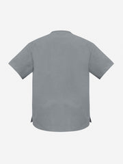Inaura H10612 Classic Unisex Scrub Top in Pewter - back view