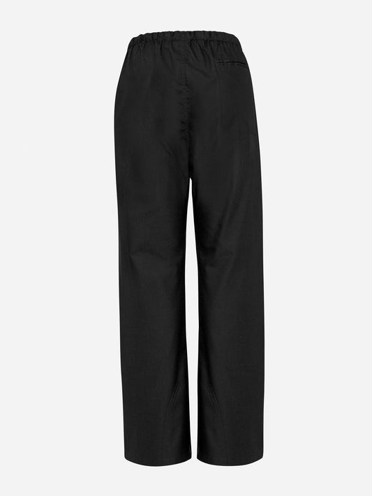 Inaura H10620 Classic Womens Scrub Pant in Black - back view