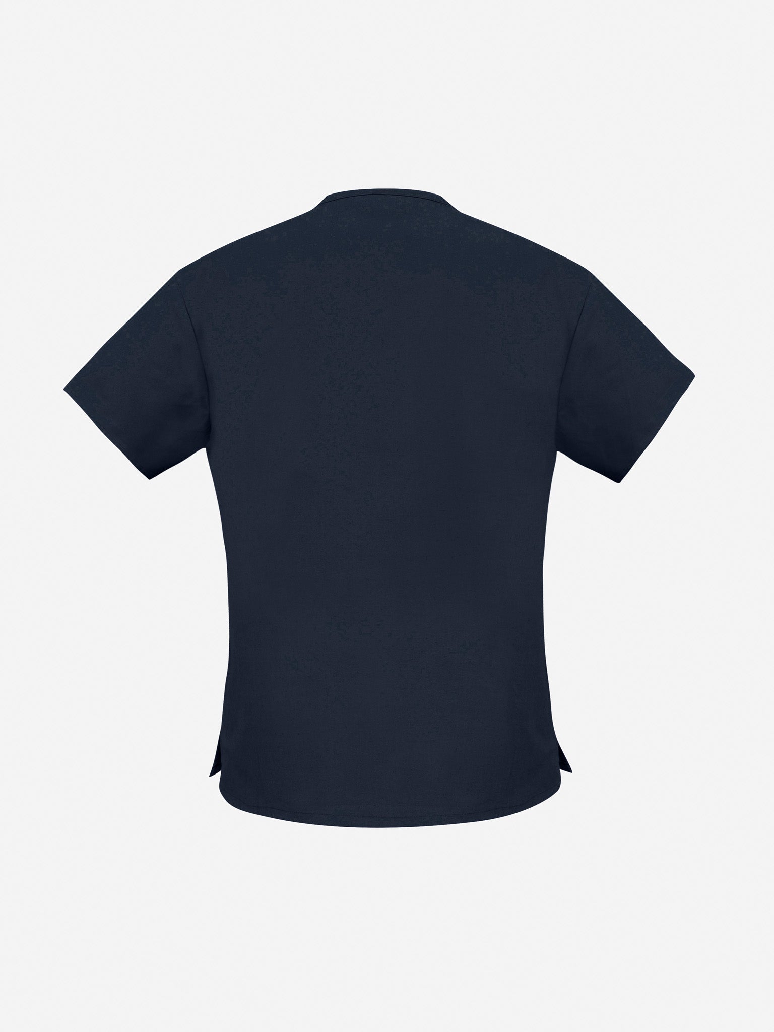 Inaura H10622 Classic Womens Scrub Top in Navy - back view
