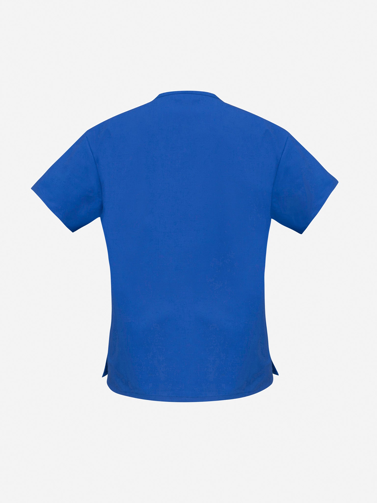 Inaura H10622 Classic Womens Scrub Top in Royal - back view