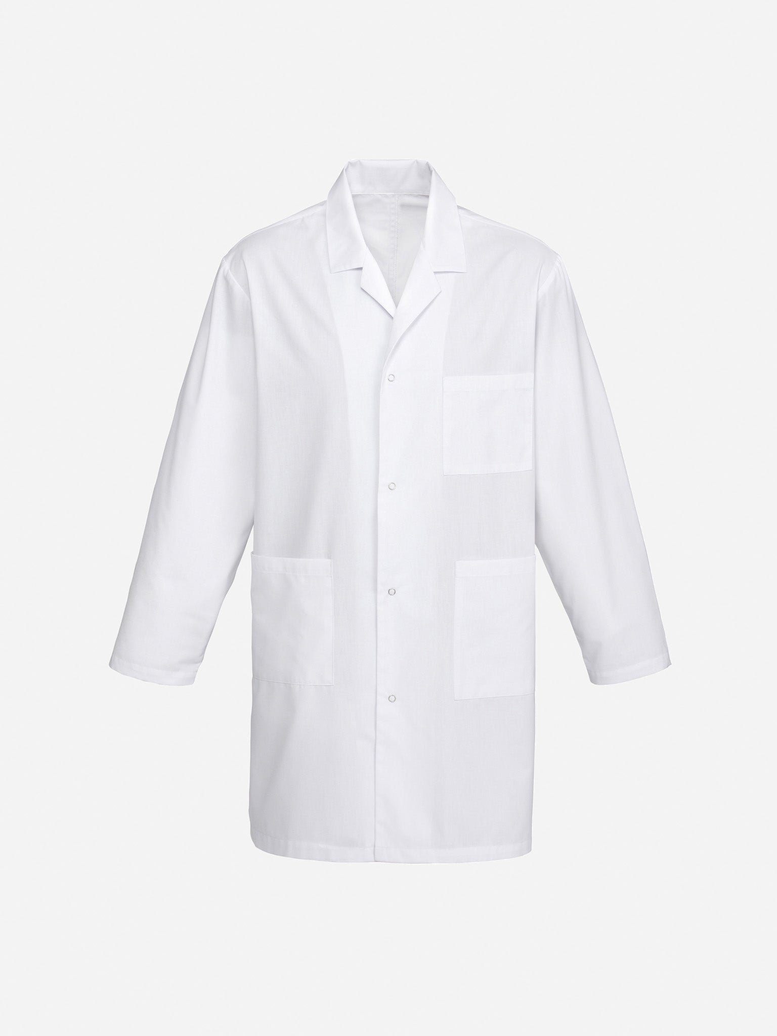 Inaura H132ML Classic Unisex Lab Coat in White