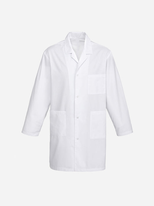 Inaura H132ML Classic Unisex Lab Coat in White