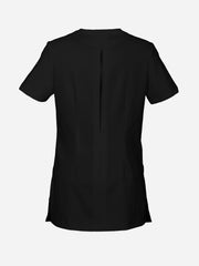 Inaura H133LS Eden Womens Tunic in Black - back view