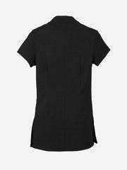 Inaura H134LS Zen Womens Tunic in Black - back view