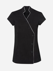 Inaura H134LS Zen Womens Tunic in Black/White