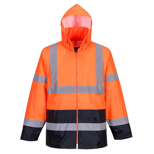 Hi-Vis Contrast Rain Traffic Jacket  - H443 - Portwest-0
