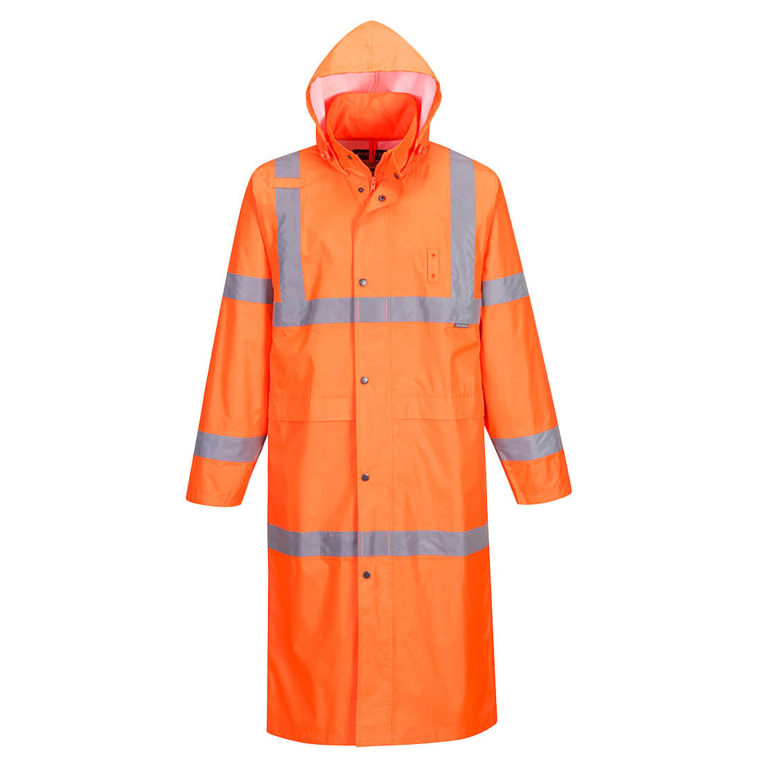 Hi-Vis Rain Coat 122cm  - H445 - Portwest-0